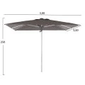 ΑΝΤΑΛΛΑΚΤΙΚΟ SPUN POLYESTER ΠΑΝΙ ΓΚΡΙ 3x3m ΓΙΑ ΟΜΠΡΕΛΑ HM6604.01