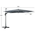 ΚΑΛΥΜΜΑ 3X4m ΓΙΑ ΟΜΠΡΕΛΑ HM6620.01 - SPUN POLYESTER ΣΕ ΓΚΡΙ