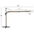ΚΑΛΥΜΜΑ 3X4m ΓΙΑ ΟΜΠΡΕΛΑ HM6620.02 - SPUN POLYESTER ΣΕ ΜΠΕΖ