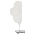 ΟΜΠΡΕΛΑ ΜΕ ΒΑΣΗ ΣΕΙΡΑ CANNOPY (flower) HM21286.02 ΑΛΟΥΜΙΝΙΟ-ΓΡΑΝΙΤΗΣ-ΛΕΥΚΟ 2,38x2,2μ