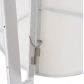 ΟΜΠΡΕΛΑ ΜΕ ΒΑΣΗ ΣΕΙΡΑ CANNOPY HM21285.02 ΑΛΟΥΜΙΝΙΟ & ΓΡΑΝΙΤΗΣ-ΛΕΥΚΟ ΧΡΩΜΑ Φ2,2μ
