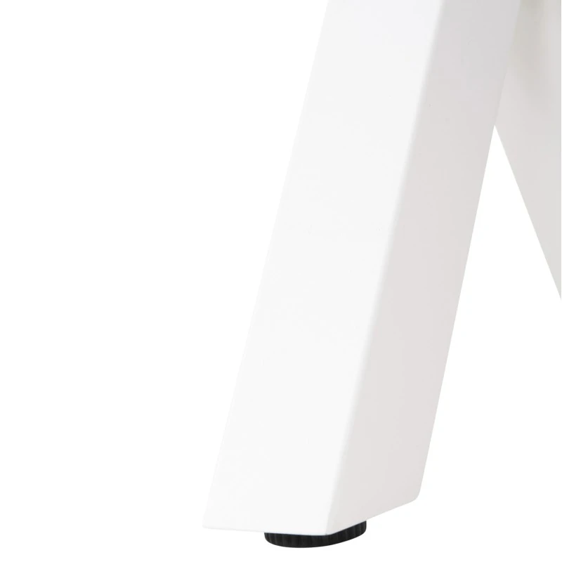 ΠΑΓΚΑΚΙ ΑΛΟΥΜΙΝΙΟΥ TAWNEE HM6038.02 ΛΕΥΚΟ-POLYWOOD ΚΑΘΙΣΜΑ ΦΥΣΙΚΟ 150x36x45Υεκ.