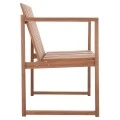 ΠΑΓΚΑΚΙ ΚΗΠΟΥ 2ΘΕΣΙΟ VED HM18124 ΞΥΛΟ TEAK--ΦΥΣΙΚΟ ΧΡΩΜΑ 130x60x86Υεκ.