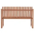 ΠΑΓΚΑΚΙ ΚΗΠΟΥ 2ΘΕΣΙΟ VED HM18124 ΞΥΛΟ TEAK--ΦΥΣΙΚΟ ΧΡΩΜΑ 130x60x86Υεκ.