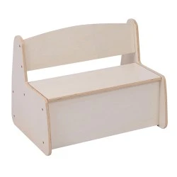 ΠΑΓΚΑΚΙ ΠΑΙΔΙΚΟ ΜΕ ΑΠΟΘ.ΧΩΡΟ RICKI HM18342.01 MDF & ΚΟΝΤΡΑΠΛΑΚΕ ΦΥΣΙΚΟ 63x43x47Υεκ