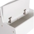 ΠΑΓΚΑΚΙ ΠΑΙΔΙΚΟ ΜΕ ΑΠΟΘ.ΧΩΡΟ RICKI HM18342.03 MDF & ΚΟΝΤΡΑΠΛΑΚΕ ΛΕΥΚΟ 63x43x47Υεκ