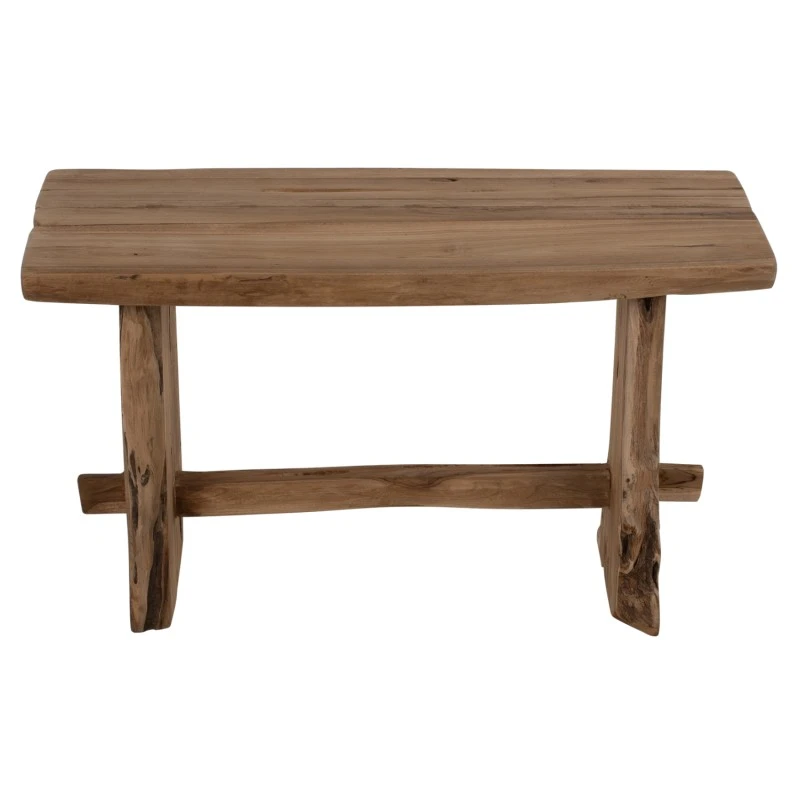ΠΑΓΚΑΚΙ YEDI HM9347 ΑΠΟ ΜΑΣΙΦ ΞΥΛΟ TEAK ΦΥΣΙΚΟ 80X40X44Y εκ.