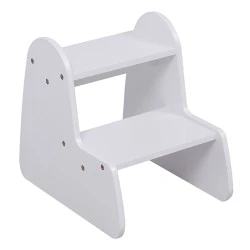 ΠΑΙΔΙΚΗ ΣΚΑΛΑ/ΣΚΑΜΠΟ RICKI HM18340.03 MDF & ΚΟΝΤΡΑΠΛΑΚΕ ΛΕΥΚΟ 33x43.5x40.5Υεκ