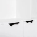 ΠΑΙΔΙΚΗ ΒΙΒΛΙΟΘΗΚΗ DREY HM18229.01 ΜΕΛΑΜΙΝΗ ΛΕΥΚΗ 104x30x170Υεκ