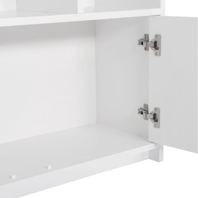 ΠΑΙΔΙΚΗ ΒΙΒΛΙΟΘΗΚΗ DREY HM18229.01 ΜΕΛΑΜΙΝΗ ΛΕΥΚΗ 104x30x170Υεκ