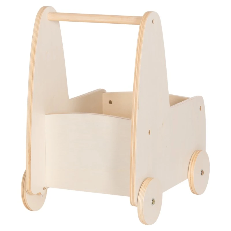 ΠΑΙΔΙΚΟ ΤΡΟΛΕΥ/ΚΑΡΟΤΣΑΚΙ RICKI HM18341.01 MDF & ΚΟΝΤΡΑΠΛΑΚΕ ΦΥΣΙΚΟ 33x45x50Υεκ
