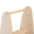 ΠΑΙΔΙΚΟ ΤΡΟΛΕΥ/ΚΑΡΟΤΣΑΚΙ RICKI HM18341.01 MDF & ΚΟΝΤΡΑΠΛΑΚΕ ΦΥΣΙΚΟ 33x45x50Υεκ