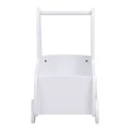 ΠΑΙΔΙΚΟ ΤΡΟΛΕΥ/ΚΑΡΟΤΣΑΚΙ RICKI HM18341.03 MDF & ΚΟΝΤΡΑΠΛΑΚΕ ΛΕΥΚΟ 33x45x50Υεκ