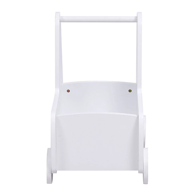 ΠΑΙΔΙΚΟ ΤΡΟΛΕΥ/ΚΑΡΟΤΣΑΚΙ RICKI HM18341.03 MDF & ΚΟΝΤΡΑΠΛΑΚΕ ΛΕΥΚΟ 33x45x50Υεκ