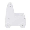 ΠΑΙΔΙΚΟ ΤΡΟΛΕΥ/ΚΑΡΟΤΣΑΚΙ RICKI HM18341.03 MDF & ΚΟΝΤΡΑΠΛΑΚΕ ΛΕΥΚΟ 33x45x50Υεκ