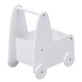 ΠΑΙΔΙΚΟ ΤΡΟΛΕΥ/ΚΑΡΟΤΣΑΚΙ RICKI HM18341.03 MDF & ΚΟΝΤΡΑΠΛΑΚΕ ΛΕΥΚΟ 33x45x50Υεκ