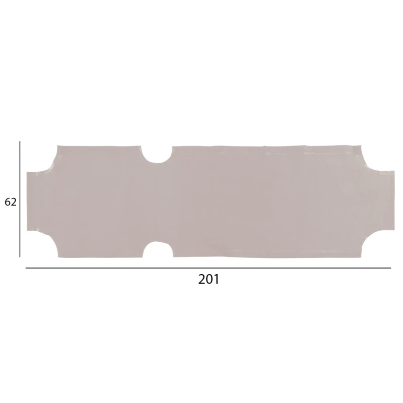 ΠΑΝΙ TEXTILENE 600gr/m2 2X1 ΑΝΤΑΛΛΑΚΤΙΚΟ ΞΑΠΛΩΣΤΡΑΣ HM5072.60 ΕΚΡΟΥ