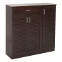 ΠΑΠΟΥΤΣΟΘΗΚΗ-ΝΤΟΥΛΑΠΑ PROBY HM9607.01 ΜΕΛΑΜΙΝΗ WENGE 120x37,5x121,5Υεκ.