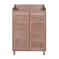 ΠΑΠΟΥΤΣΟΘΗΚΗ-ΝΤΟΥΛΑΠΙ KAILENA ΞΥΛΙΝΗ HM2230.02 SONAMA 77X40,5X122εκ.