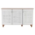 ΠΑΠΟΥΤΣΟΘΗΚΗ-ΝΤΟΥΛΑΠΙ ΜΕΛΑΜΙΝΗΣ ΜΕ 3ΠΟΡΤΕΣ HM2211.06 SONAMA-ΛΕΥΚΗ 114,5x34x68 εκ.