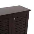 ΠΑΠΟΥΤΣΟΘΗΚΗ-ΝΤΟΥΛΑΠΙ PRODY HM9610.01 ΜΕΛΑΜΙΝΗ WENGE 3 ΠΟΡΤΕΣ 115x34x89Υεκ.