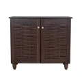 ΠΑΠΟΥΤΣΟΘΗΚΗ-ΝΤΟΥΛΑΠΙ ΞΥΛΙΝΗ CASSIOPE HM2208.01 WENGE 77Χ34Χ63Υεκ.