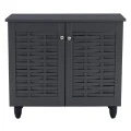 ΠΑΠΟΥΤΣΟΘΗΚΗ-ΝΤΟΥΛΑΠΙ ΞΥΛΙΝΗ CASSIOPE HM2208.10 ΓΚΡΙ 77Χ34Χ67.5εκ.