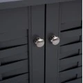 ΠΑΠΟΥΤΣΟΘΗΚΗ-ΝΤΟΥΛΑΠΙ ΞΥΛΙΝΗ CASSIOPE HM2208.10 ΓΚΡΙ 77Χ34Χ67.5εκ.