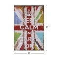 ΠΙΝΑΚΑΣ ΚΑΜΒΑΣ KEEP CALM HM7154.03 60X90X2.5 εκ.
