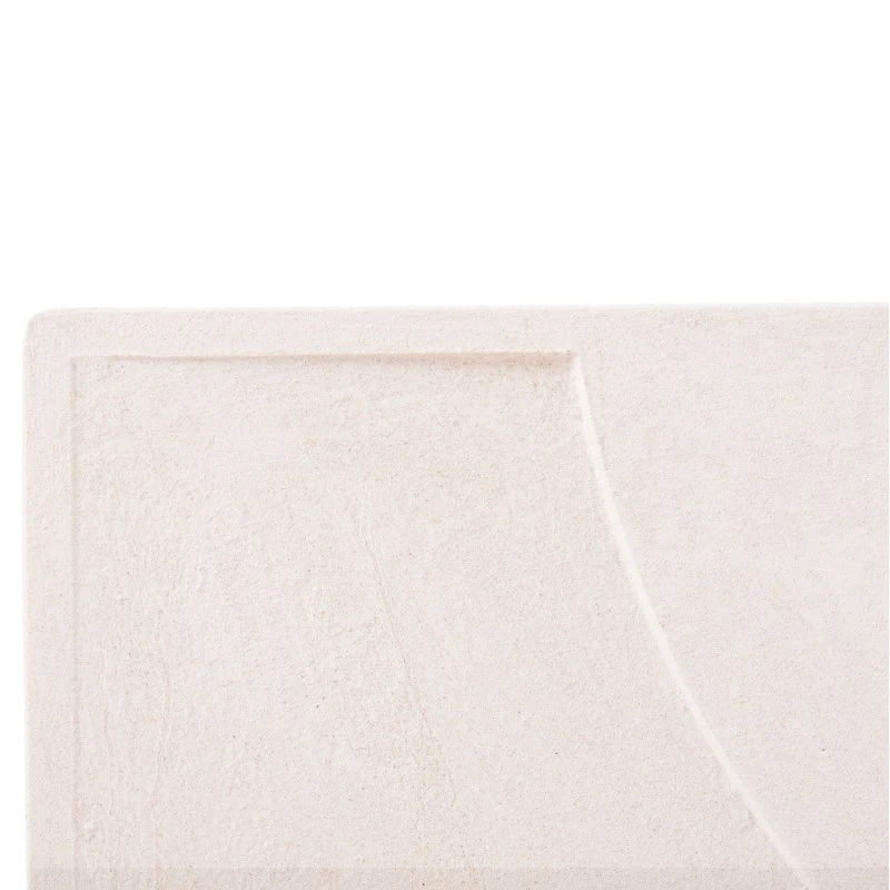 ΠΙΝΑΚΑΣ ΟΡΘΟΓΩΝΙΟΣ ΣΕΙΡΑ SANTORINI HM4509 MDF ΥΠΟΛΕΥΚΟ ΧΡΩΜΑ 60x4(πάχος)x80Υεκ.