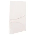 ΠΙΝΑΚΑΣ ΟΡΘΟΓΩΝΙΟΣ ΣΕΙΡΑ SANTORINI HM4510 MDF ΣΕ ΥΠΟΛΕΥΚΟ ΧΡΩΜΑ 60x4(πάχος)x80Υεκ.