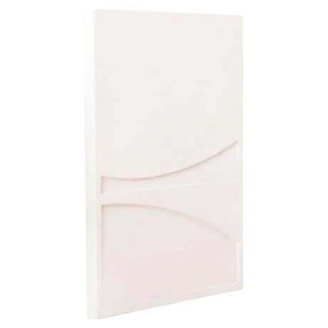 ΠΙΝΑΚΑΣ ΟΡΘΟΓΩΝΙΟΣ ΣΕΙΡΑ SANTORINI HM4510 MDF ΣΕ ΥΠΟΛΕΥΚΟ ΧΡΩΜΑ 60x4(πάχος)x80Υεκ.