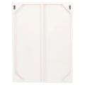 ΠΙΝΑΚΑΣ ΟΡΘΟΓΩΝΙΟΣ ΣΕΙΡΑ SANTORINI HM4510 MDF ΣΕ ΥΠΟΛΕΥΚΟ ΧΡΩΜΑ 60x4(πάχος)x80Υεκ.