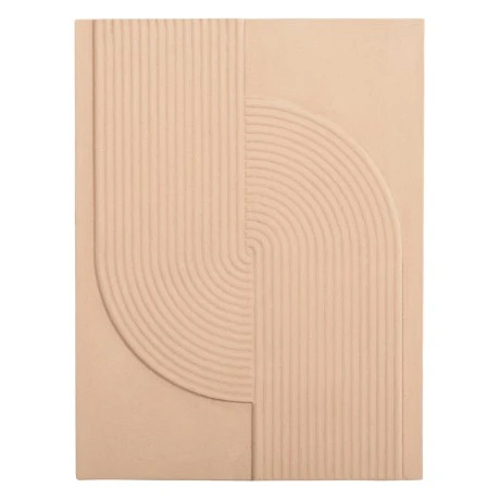 ΠΙΝΑΚΑΣ ΟΡΘΟΓΩΝΙΟΣ ΣΕΙΡΑ SANTORINI HM4521 MDF ΣΕ ΜΠΕΖ ΧΡΩΜΑ 60x4(πάχος)x80Υεκ.