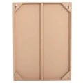 ΠΙΝΑΚΑΣ ΟΡΘΟΓΩΝΙΟΣ ΣΕΙΡΑ SANTORINI HM4521 MDF ΣΕ ΜΠΕΖ ΧΡΩΜΑ 60x4(πάχος)x80Υεκ.