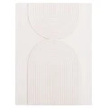 ΠΙΝΑΚΑΣ ΟΡΘΟΓΩΝΙΟΣ ΣΕΙΡΑ SANTORINI HM4523 MDF ΣΕ ΥΠΟΛΕΥΚΟ ΧΡΩΜΑ 60x4(πάχος)x80Υεκ.