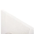 ΠΙΝΑΚΑΣ ΟΡΘΟΓΩΝΙΟΣ ΣΕΙΡΑ SANTORINI HM4523 MDF ΣΕ ΥΠΟΛΕΥΚΟ ΧΡΩΜΑ 60x4(πάχος)x80Υεκ.