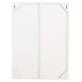ΠΙΝΑΚΑΣ ΟΡΘΟΓΩΝΙΟΣ ΣΕΙΡΑ SANTORINI HM4523 MDF ΣΕ ΥΠΟΛΕΥΚΟ ΧΡΩΜΑ 60x4(πάχος)x80Υεκ.
