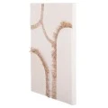ΠΙΝΑΚΑΣ ΟΡΘΟΓΩΝΙΟΣ ΣΕΙΡΑ SANTORINI HM4532 MDF ΥΠΟΛΕΥΚΟ ΧΡΩΜΑ-ΔΙΑΚΟΣΜΗΣΗ ΜΠΕΖ 60x4,5(πάχος)x80Υεκ.
