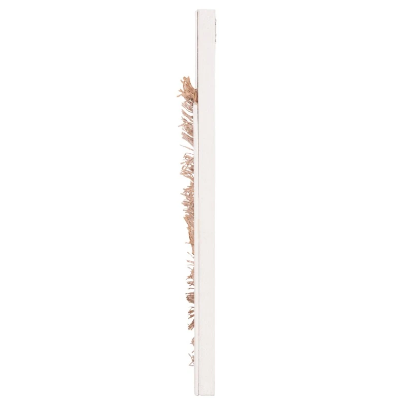 ΠΙΝΑΚΑΣ ΟΡΘΟΓΩΝΙΟΣ ΣΕΙΡΑ SANTORINI HM4532 MDF ΥΠΟΛΕΥΚΟ ΧΡΩΜΑ-ΔΙΑΚΟΣΜΗΣΗ ΜΠΕΖ 60x4,5(πάχος)x80Υεκ.