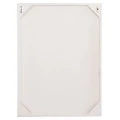 ΠΙΝΑΚΑΣ ΟΡΘΟΓΩΝΙΟΣ ΣΕΙΡΑ SANTORINI HM4532 MDF ΥΠΟΛΕΥΚΟ ΧΡΩΜΑ-ΔΙΑΚΟΣΜΗΣΗ ΜΠΕΖ 60x4,5(πάχος)x80Υεκ.