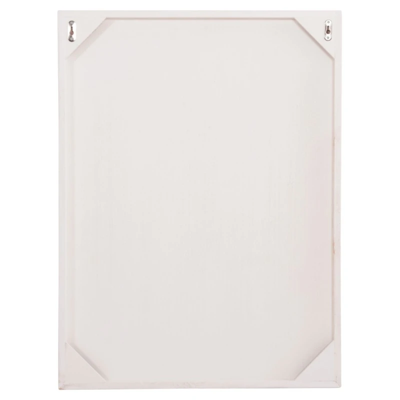 ΠΙΝΑΚΑΣ ΟΡΘΟΓΩΝΙΟΣ ΣΕΙΡΑ SANTORINI HM4532 MDF ΥΠΟΛΕΥΚΟ ΧΡΩΜΑ-ΔΙΑΚΟΣΜΗΣΗ ΜΠΕΖ 60x4,5(πάχος)x80Υεκ.