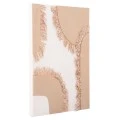 ΠΙΝΑΚΑΣ ΟΡΘΟΓΩΝΙΟΣ ΣΕΙΡΑ SANTORINI HM4533 MDF ΥΠΟΛΕΥΚΟ-ΚΑΦΕ-ΚΡΟΣΙΑ ΜΠΕΖ 60x4,5(πάχος)x80Υεκ