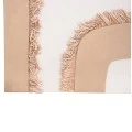 ΠΙΝΑΚΑΣ ΟΡΘΟΓΩΝΙΟΣ ΣΕΙΡΑ SANTORINI HM4533 MDF ΥΠΟΛΕΥΚΟ-ΚΑΦΕ-ΚΡΟΣΙΑ ΜΠΕΖ 60x4,5(πάχος)x80Υεκ