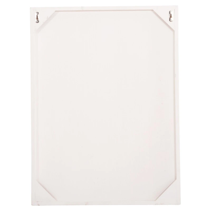 ΠΙΝΑΚΑΣ ΟΡΘΟΓΩΝΙΟΣ ΣΕΙΡΑ SANTORINI HM4533 MDF ΥΠΟΛΕΥΚΟ-ΚΑΦΕ-ΚΡΟΣΙΑ ΜΠΕΖ 60x4,5(πάχος)x80Υεκ