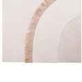 ΠΙΝΑΚΑΣ ΟΡΘΟΓΩΝΙΟΣ ΣΕΙΡΑ SANTORINI HM4534 MDF ΥΠΟΛΕΥΚΟ ΧΡΩΜΑ-ΔΙΑΚΟΣΜΗΣΗ ΜΠΕΖ 48x4,5(πάχος)x60Υεκ.
