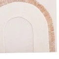 ΠΙΝΑΚΑΣ ΟΡΘΟΓΩΝΙΟΣ ΣΕΙΡΑ SANTORINI HM4535 MDF ΥΠΟΛΕΥΚΟ ΧΡΩΜΑ-ΔΙΑΚΟΣΜΗΣΗ ΜΠΕΖ 48x4,5(πάχος)x60Υεκ.