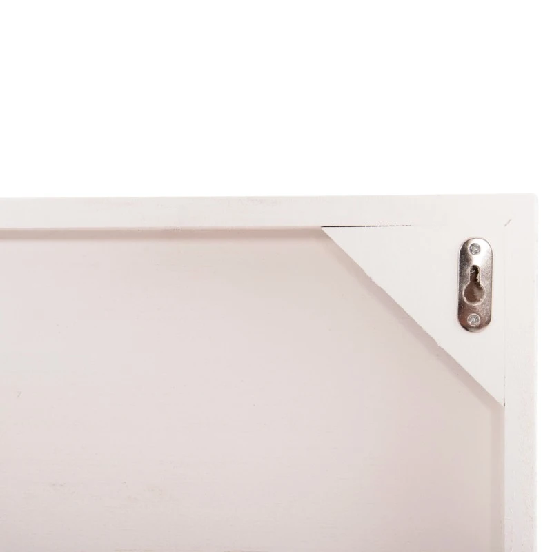 ΠΙΝΑΚΑΣ ΟΡΘΟΓΩΝΙΟΣ ΣΕΙΡΑ SANTORINI HM4535 MDF ΥΠΟΛΕΥΚΟ ΧΡΩΜΑ-ΔΙΑΚΟΣΜΗΣΗ ΜΠΕΖ 48x4,5(πάχος)x60Υεκ.