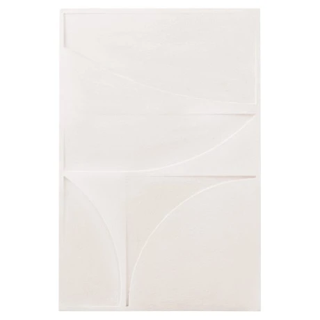 ΠΙΝΑΚΑΣ ΣΕΙΡΑ SANTORINI HM4505 MDF ΣΕ ΥΠΟΛΕΥΚΟ ΧΡΩΜΑ 80x4(πάχος)x120Υεκ.