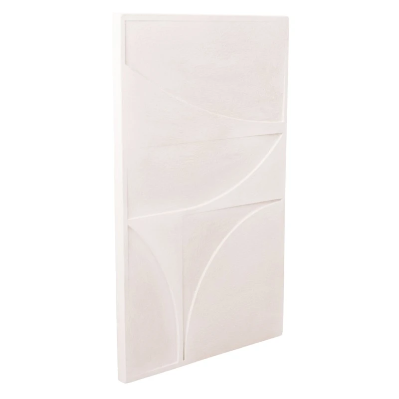 ΠΙΝΑΚΑΣ ΣΕΙΡΑ SANTORINI HM4505 MDF ΣΕ ΥΠΟΛΕΥΚΟ ΧΡΩΜΑ 80x4(πάχος)x120Υεκ.